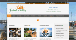 Desktop Screenshot of petoskeyfestival.com